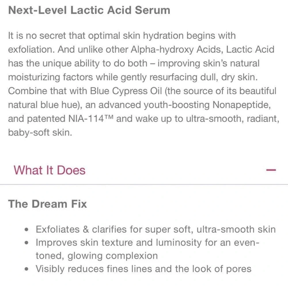 STRIVECTIN Lactic Acid Nightly Retexturizing Serum Travel Size 0.25oz NIB $26